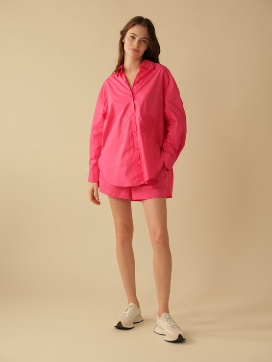 Long Sleeve Button Front Shirt