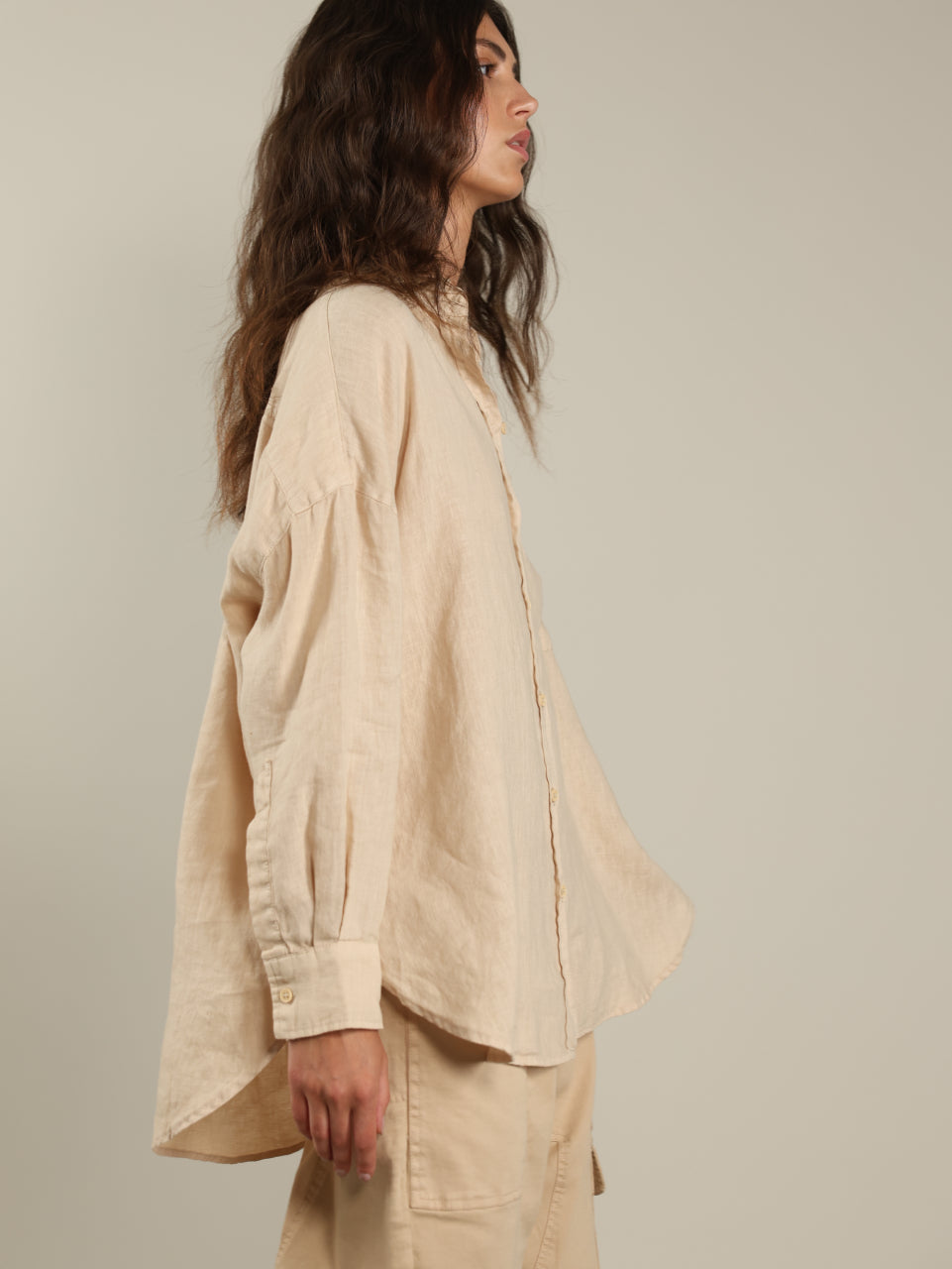 Button Up Linen Shirt