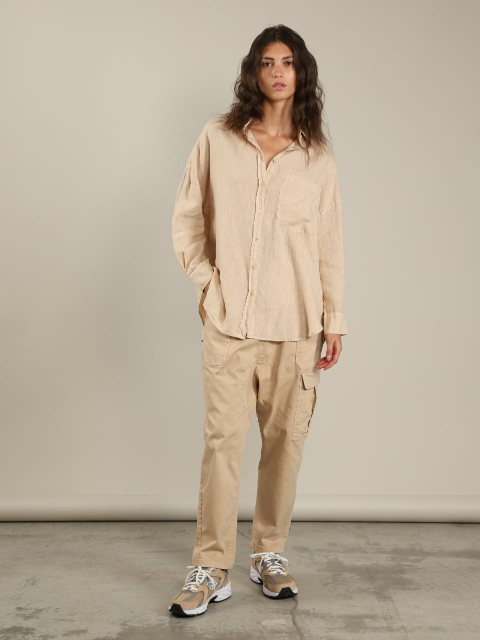 Button Up Linen Shirt