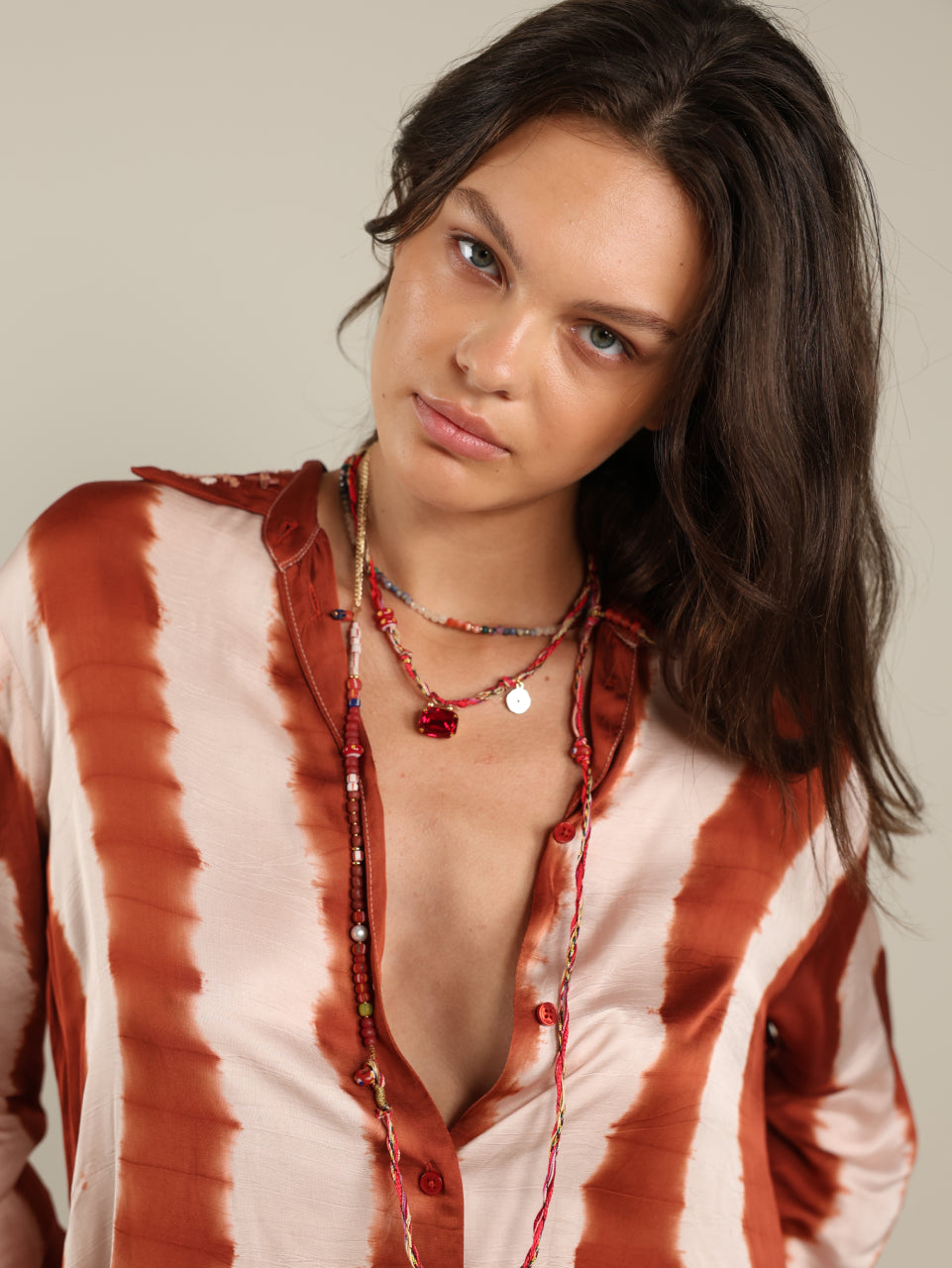 Tie Dye Long Sleeve Top