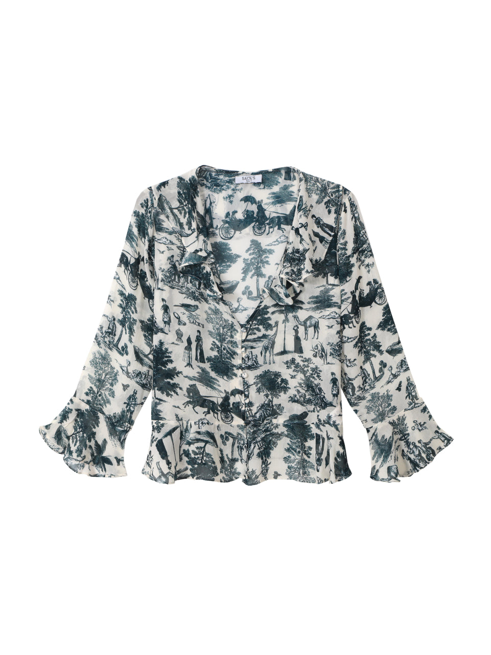 Leaves men's shirt