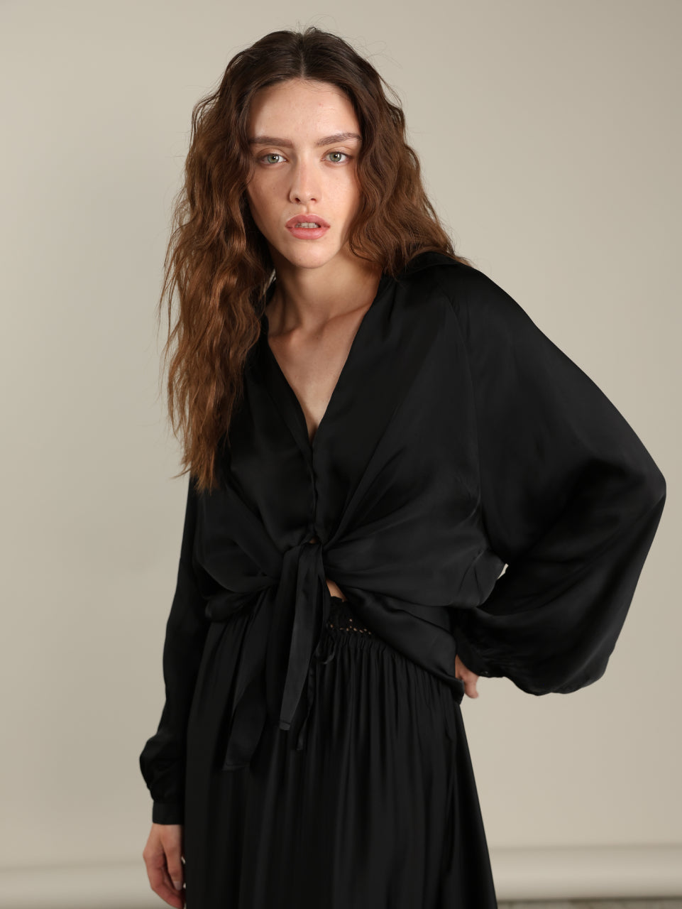 Oversize Embroidered Shirt