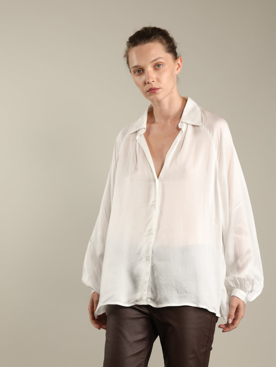 Oversize Embroidered Shirt