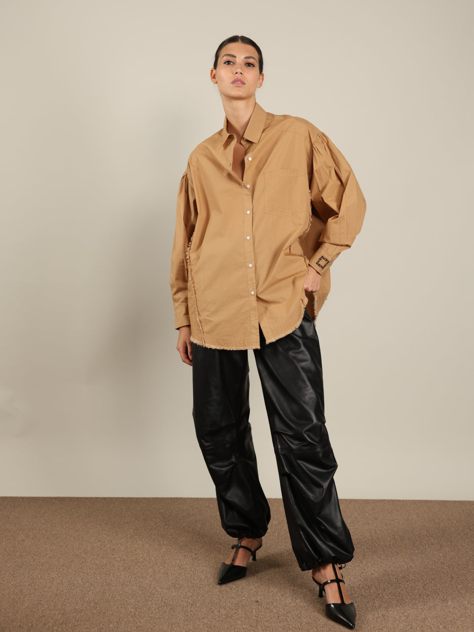 Men's Shirt with Cuts