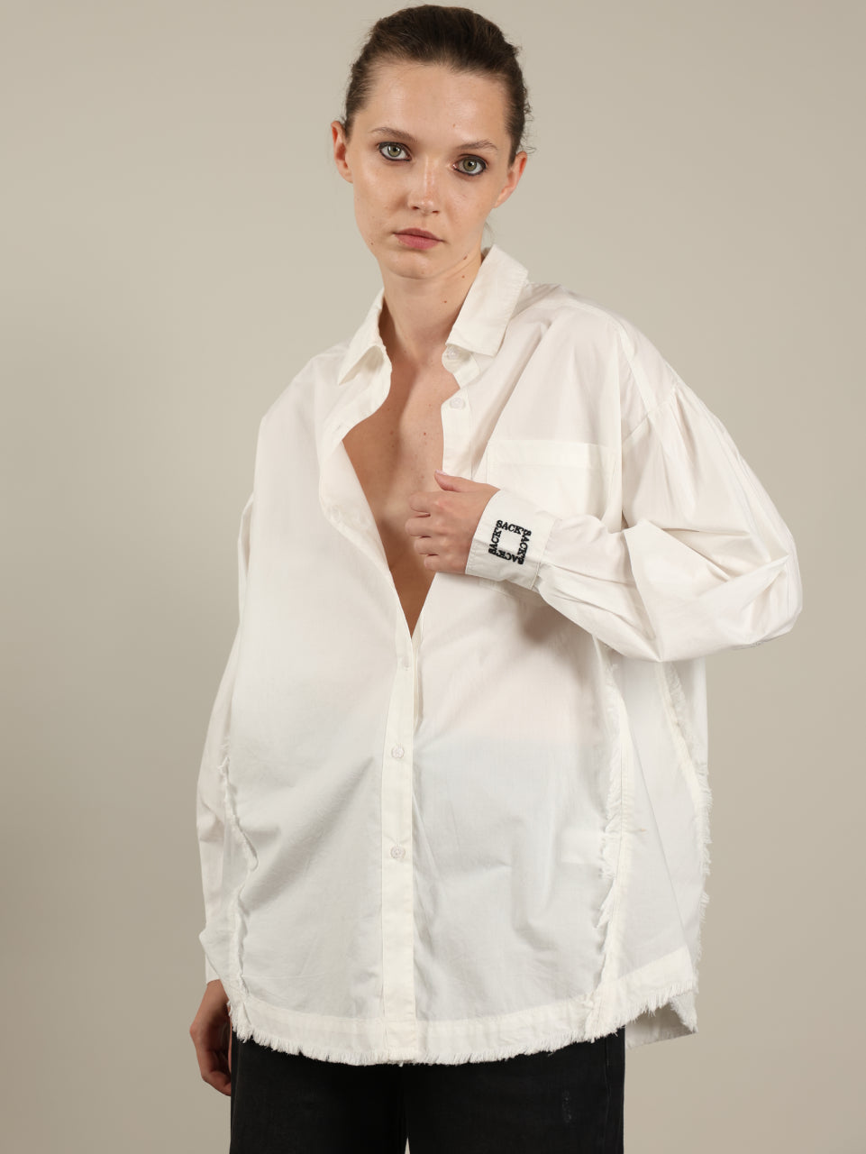 Men's Shirt with Cuts