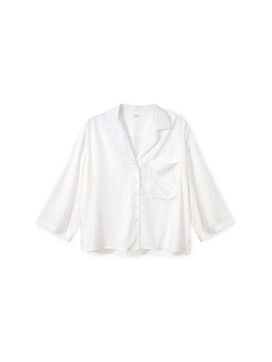 Long Sleeve Button Front Shirt