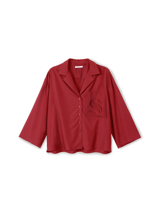 Long Sleeve Button Front Shirt