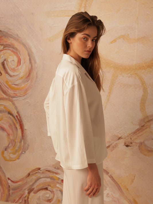 Long Sleeve Button Front Shirt