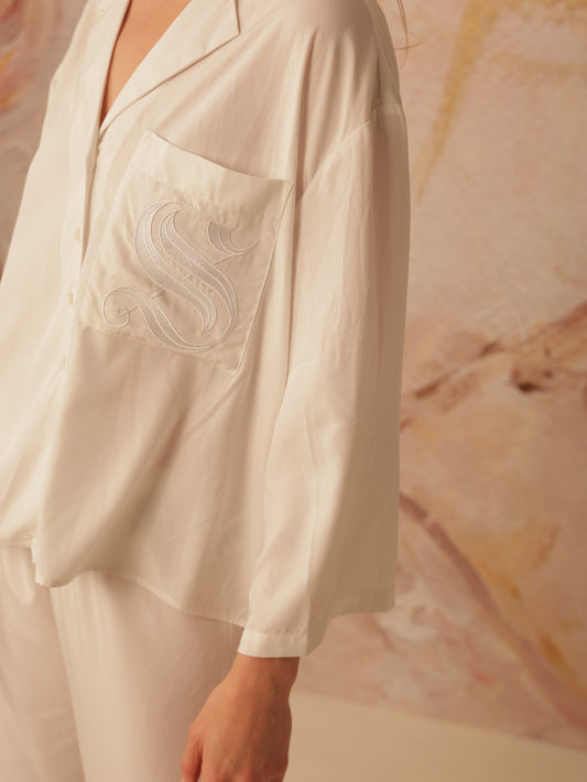 Long Sleeve Button Front Shirt