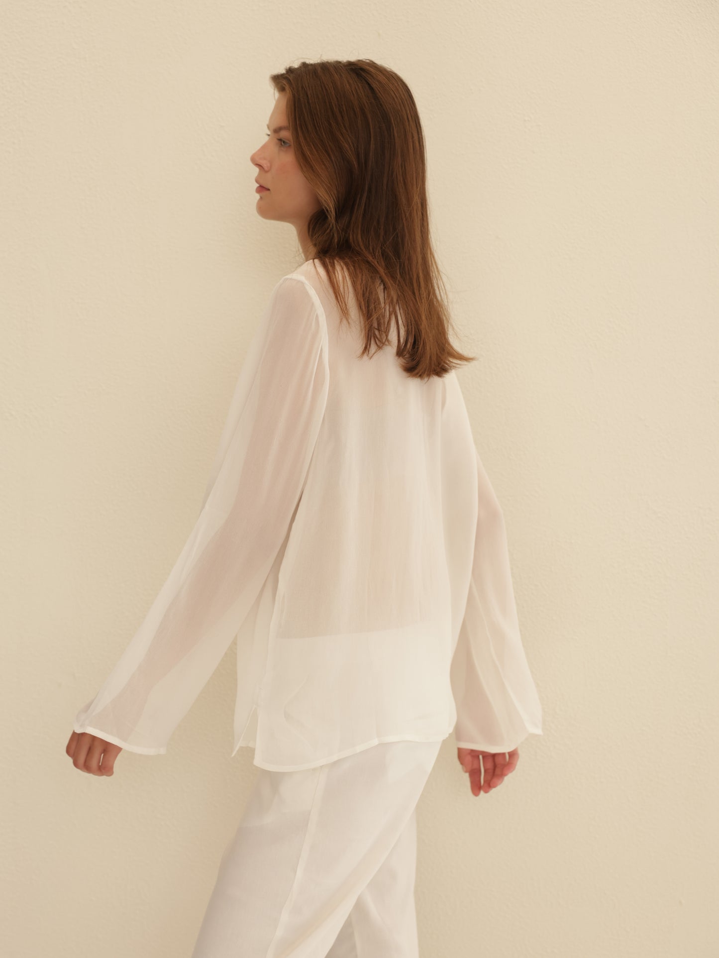 Embroidered Viscose Shirt