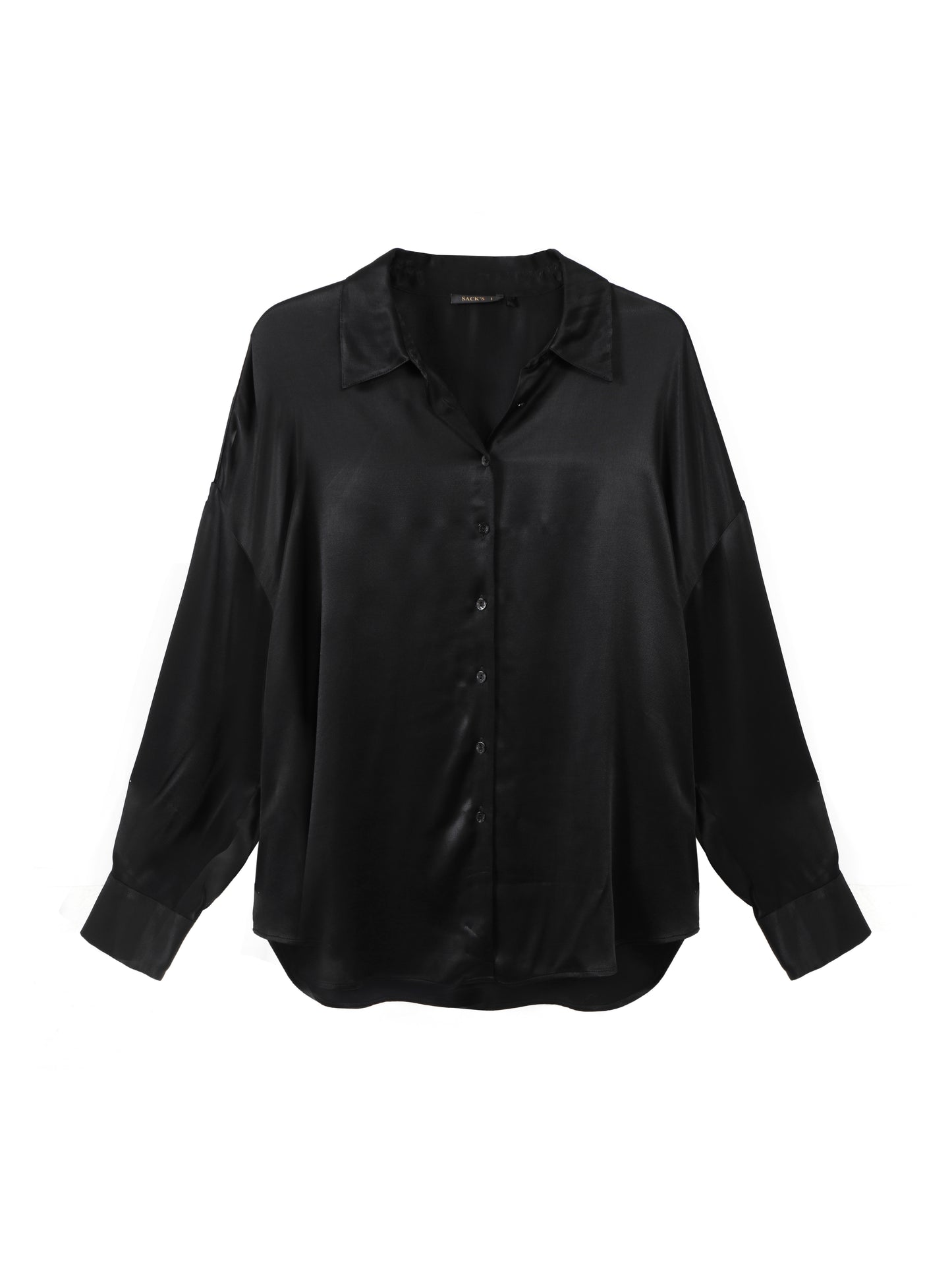 Buttoned Satin Shirt