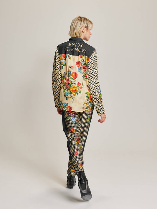 Kai Shirt Combined With Denim