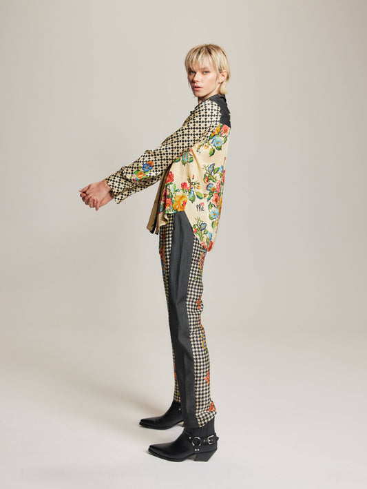 Kai Shirt Combined With Denim