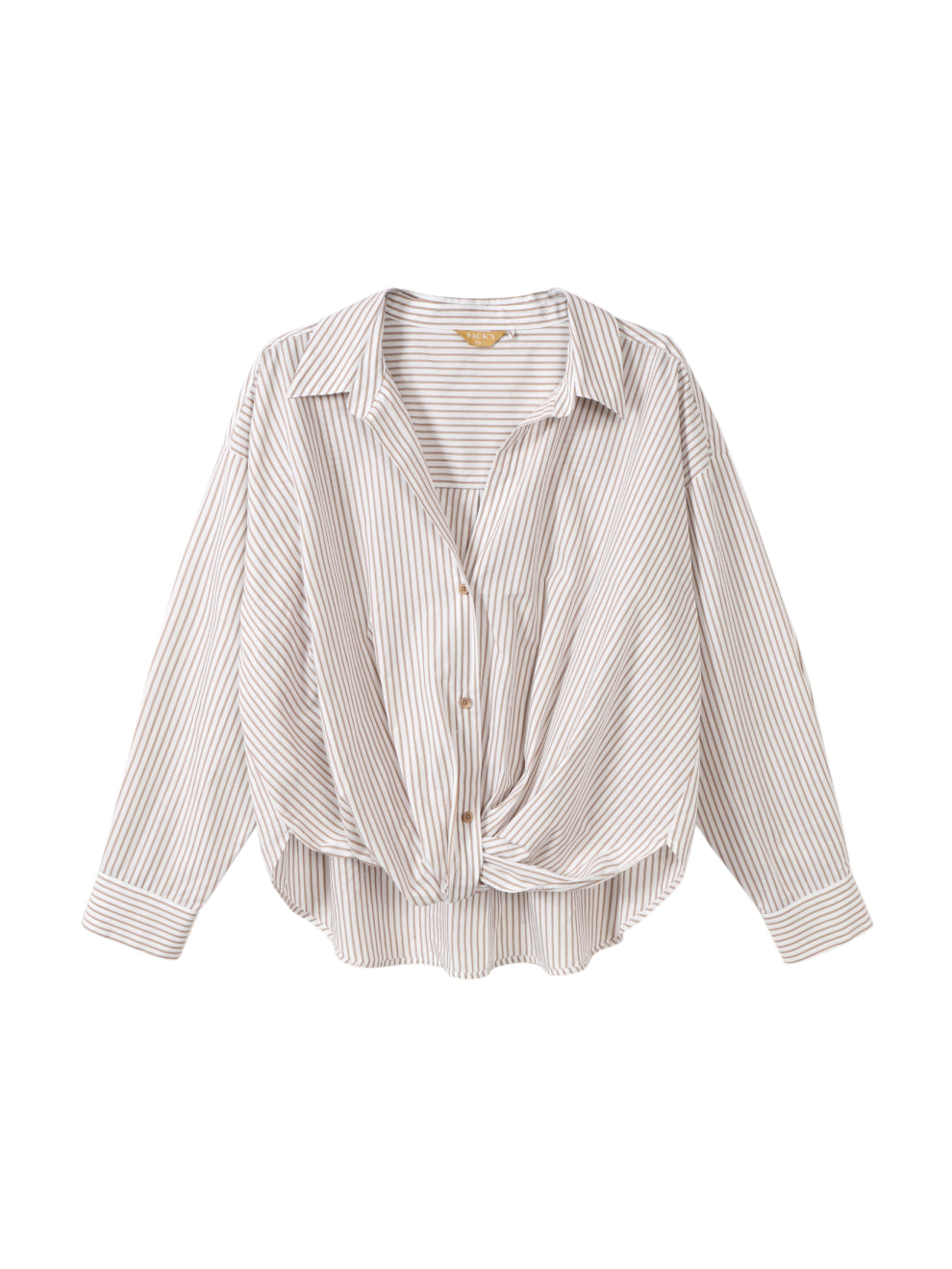 Buttoned Tie Shirt