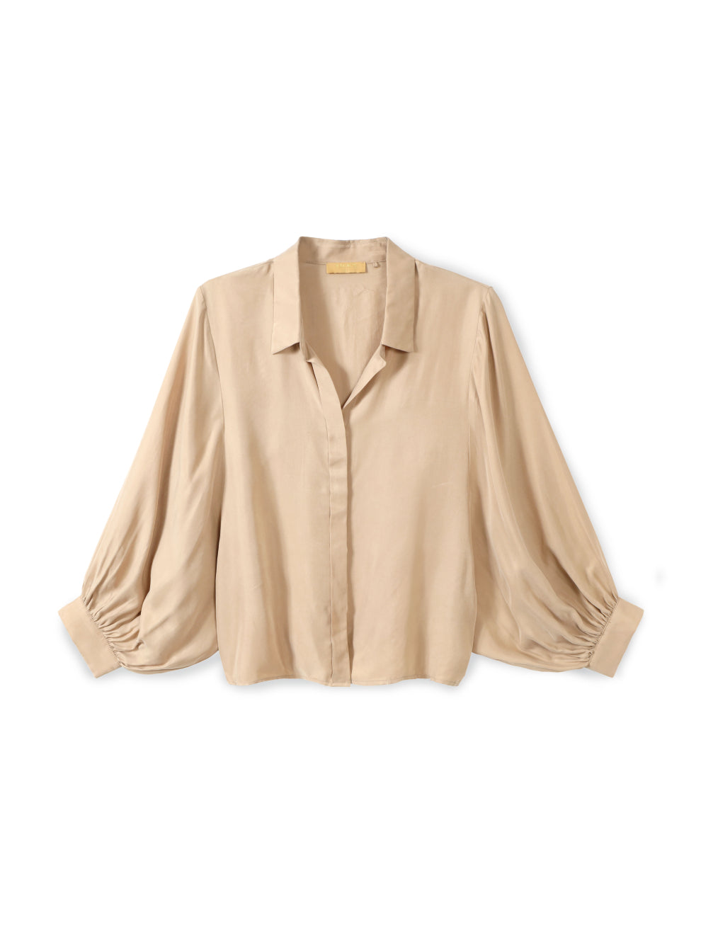 Buttoned Cupro Shirt
