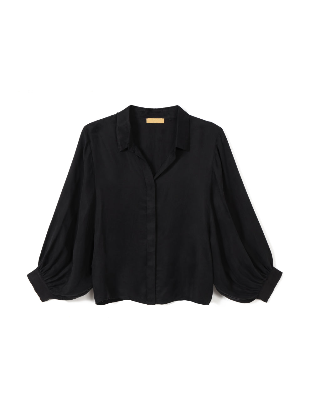 Buttoned Cupro Shirt