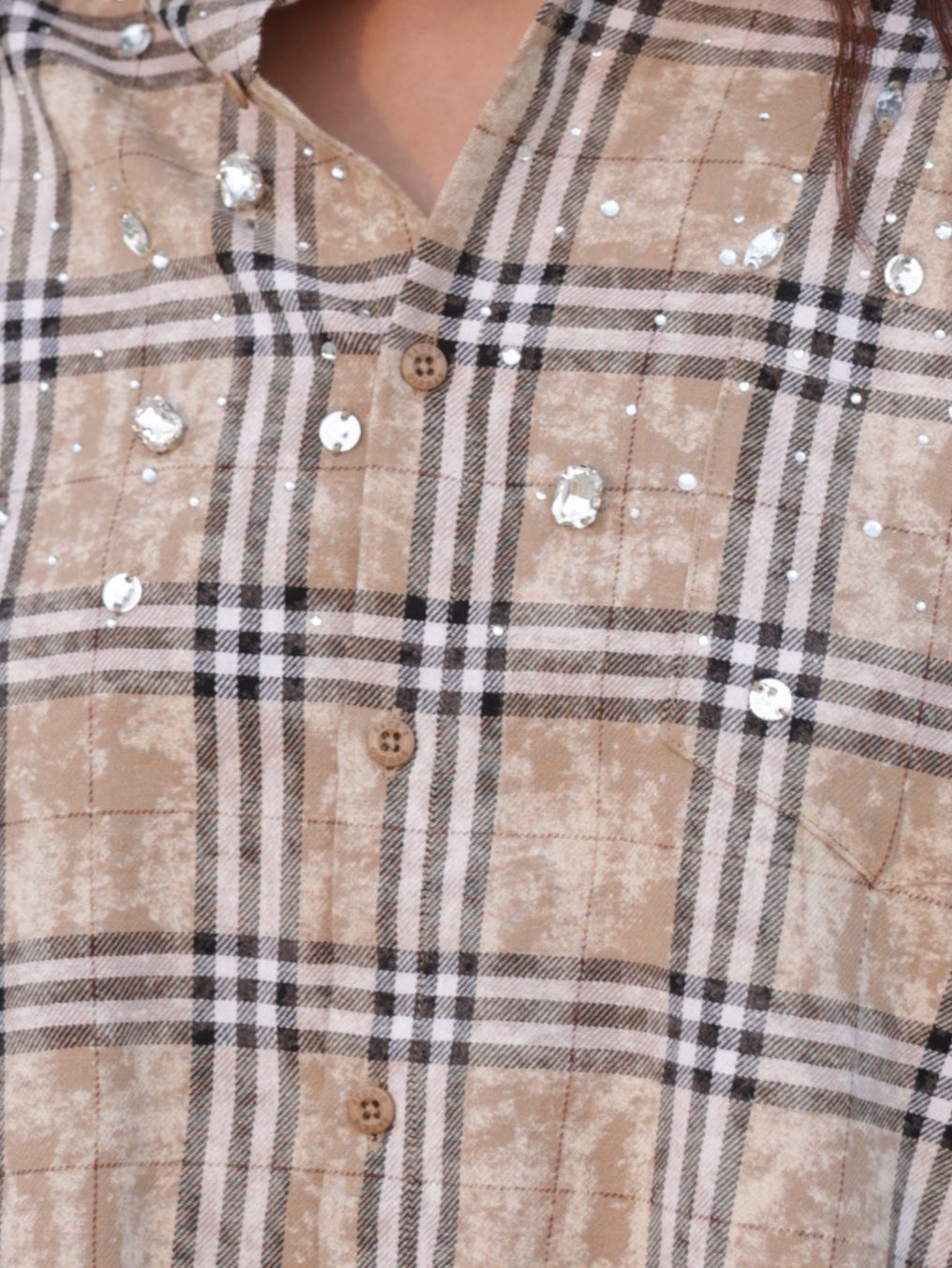 Plaid Crop Top