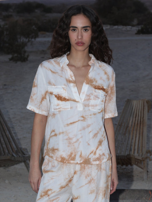 Tie Dye Pocket Shirt