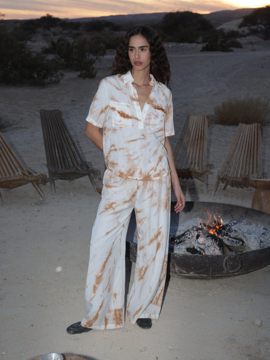 Tie Dye Pocket Shirt