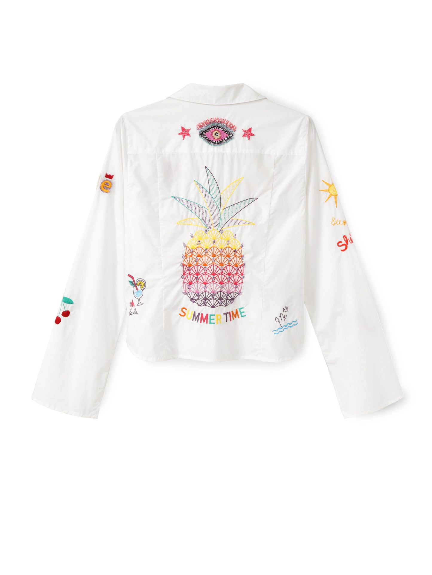Rona Slim Fit Embroidered