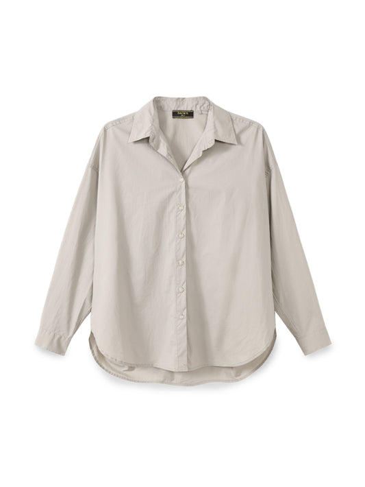 Oversized button-down shirt