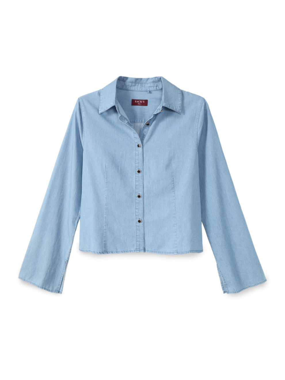 Denim Button-Down Shirt