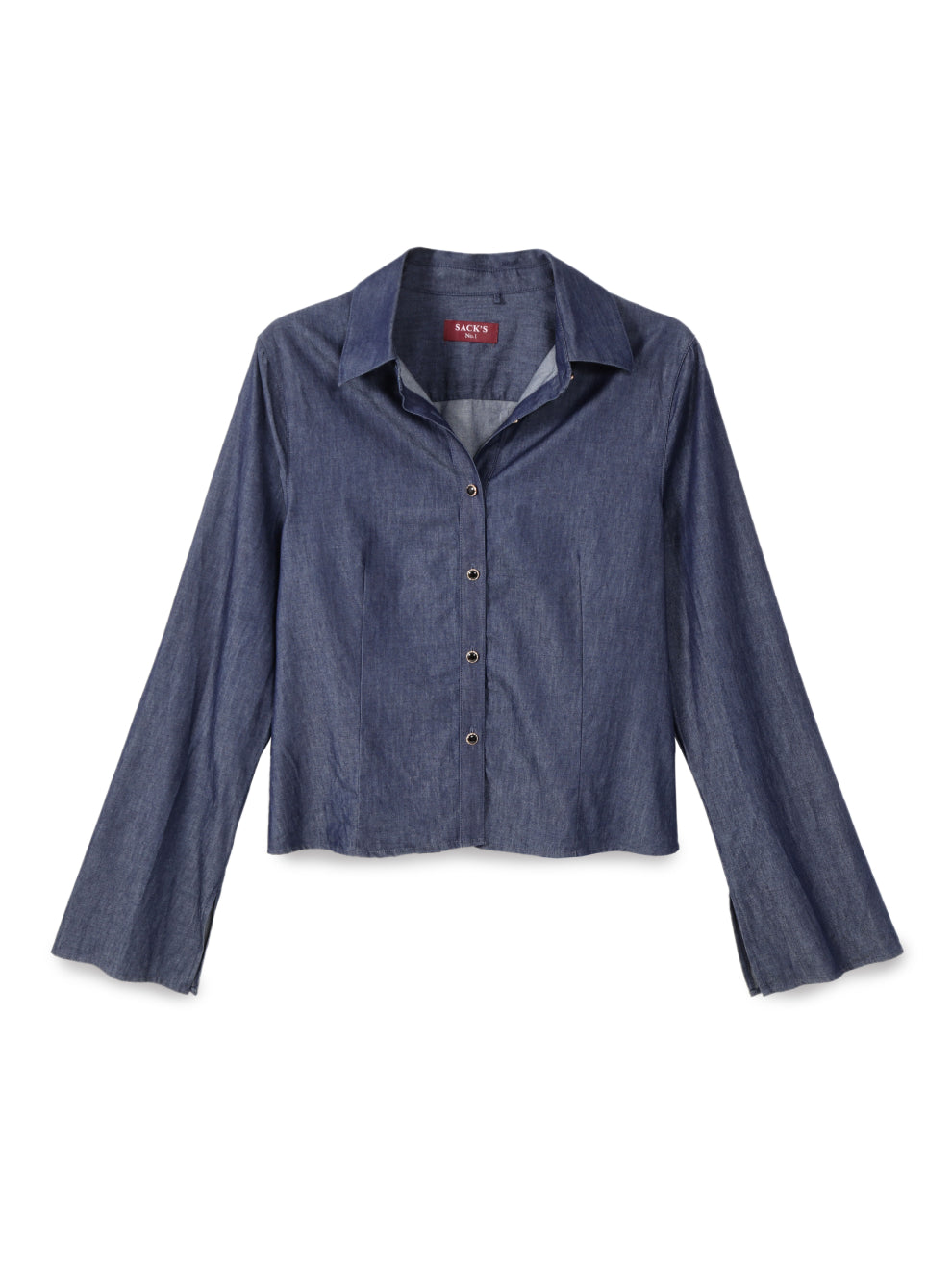 Denim Button-Down Shirt