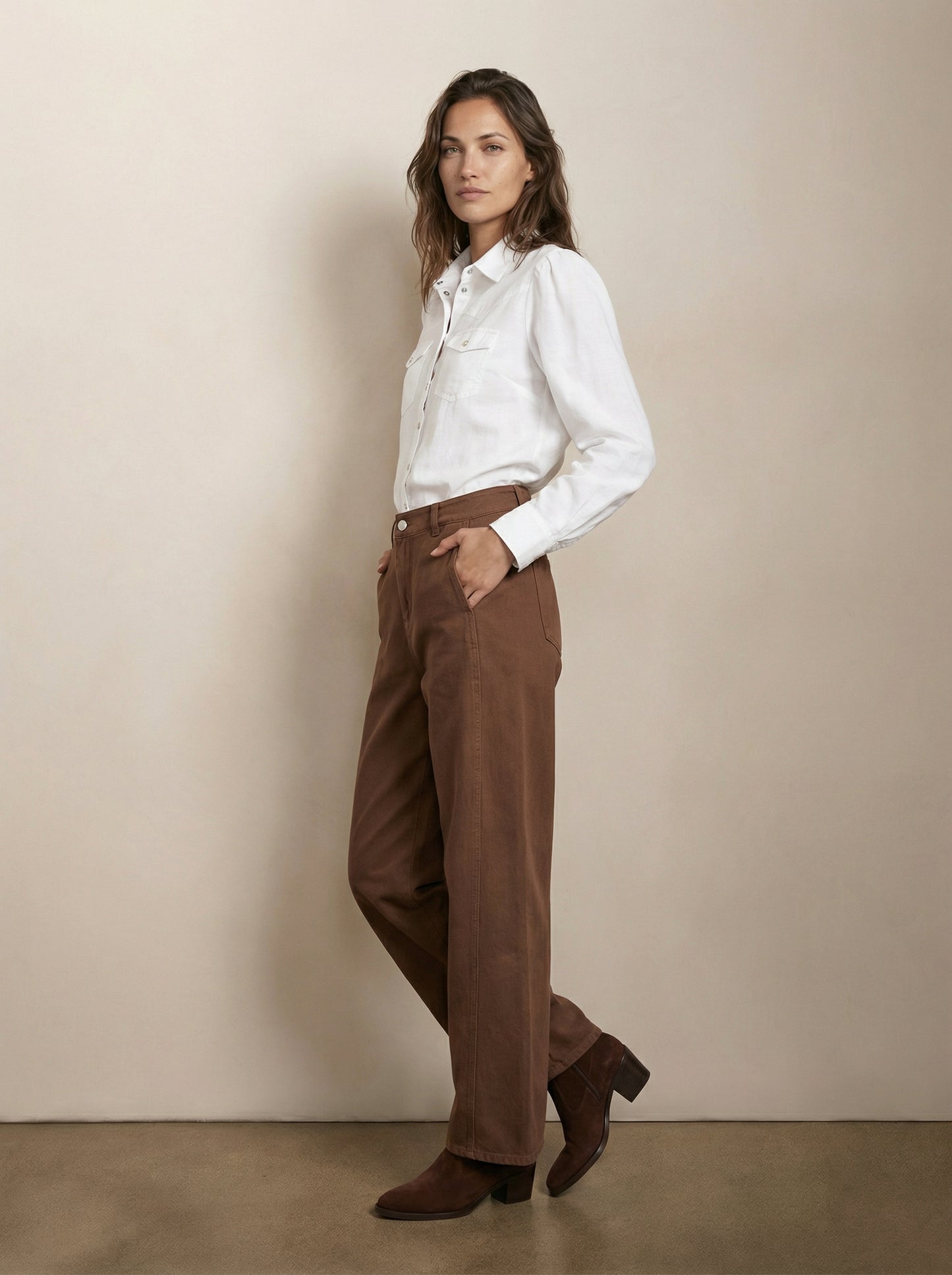 Western button-down shirt