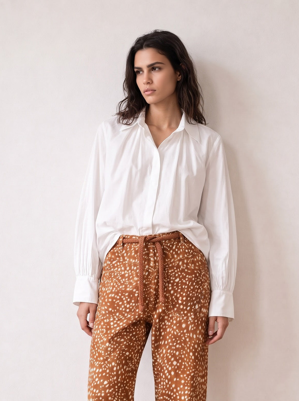 Bohemian Gathered Blouse