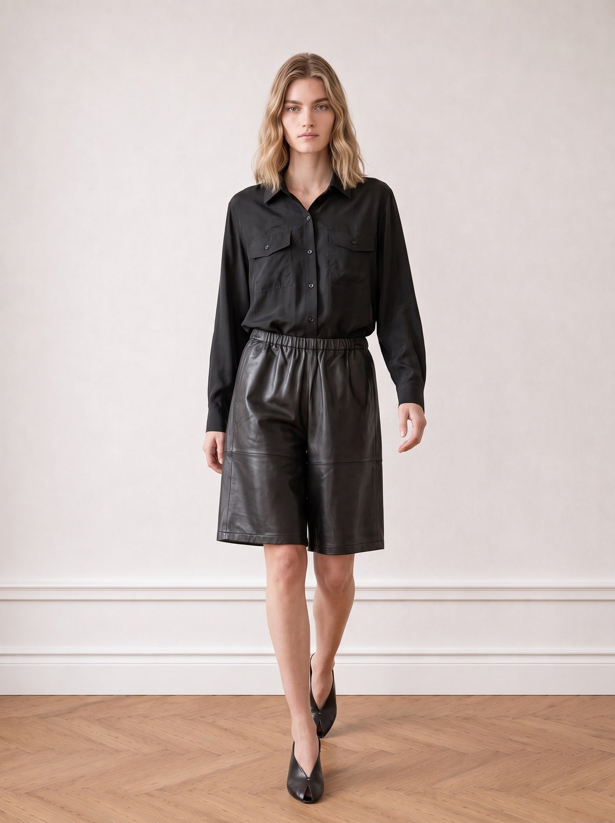 Silk Button-down Shirt