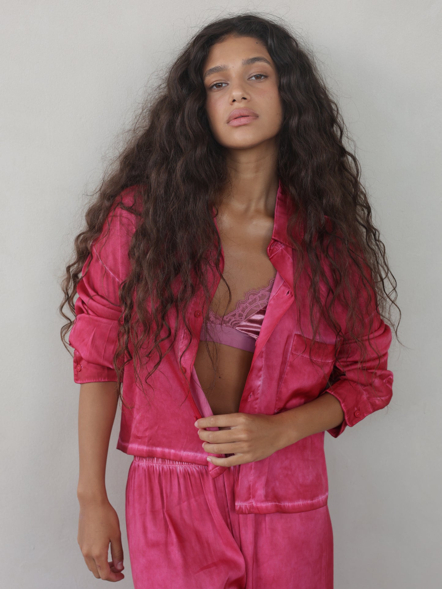 Vintage Wash Crop Shirt