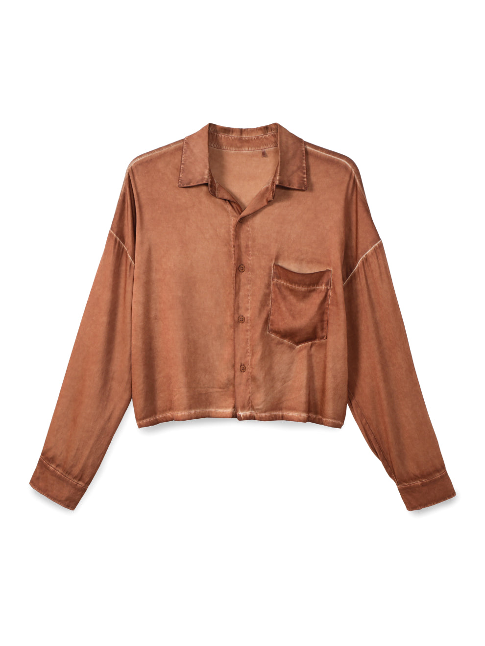 Vintage Wash Crop Shirt