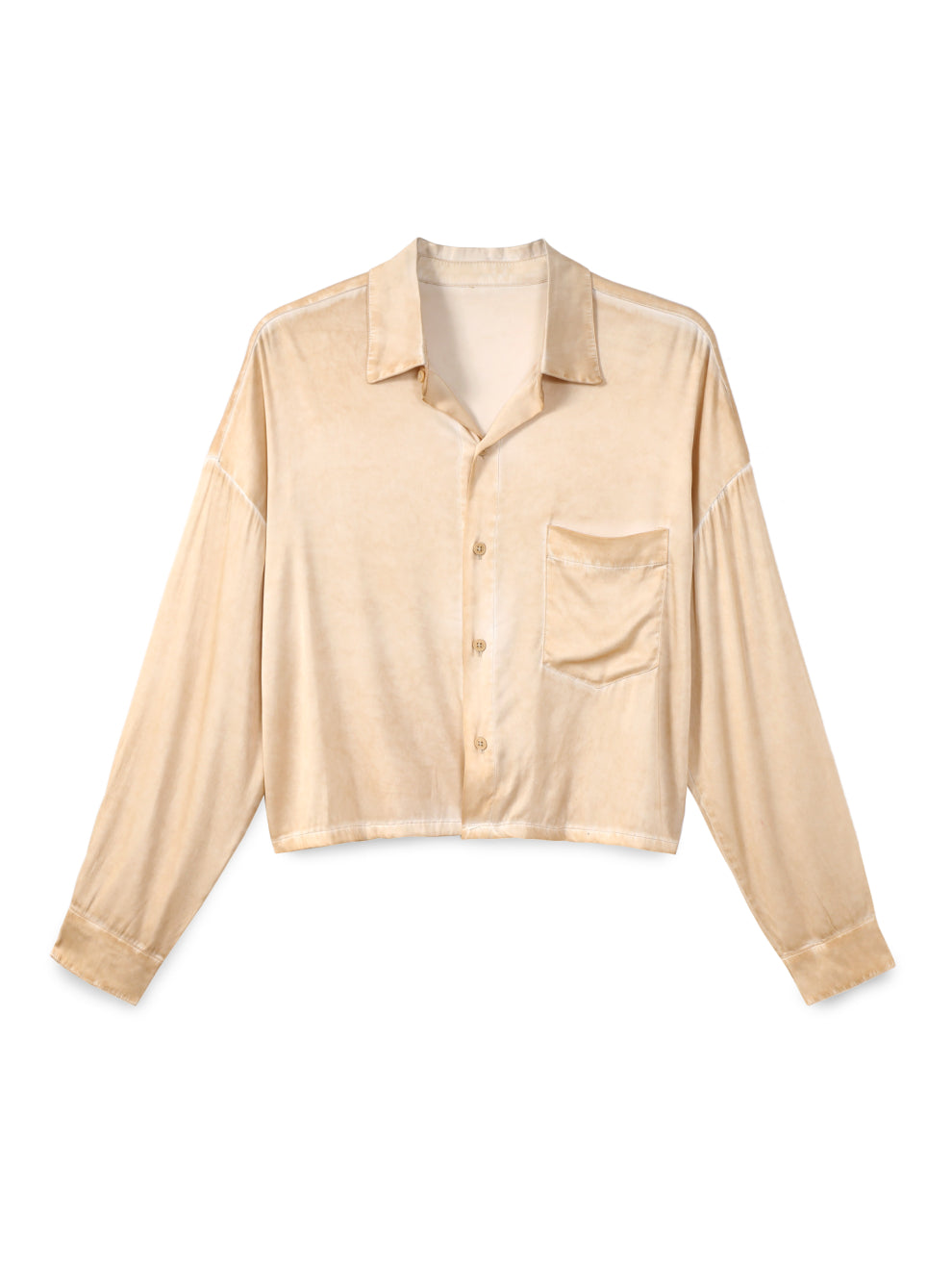 Vintage Wash Crop Shirt