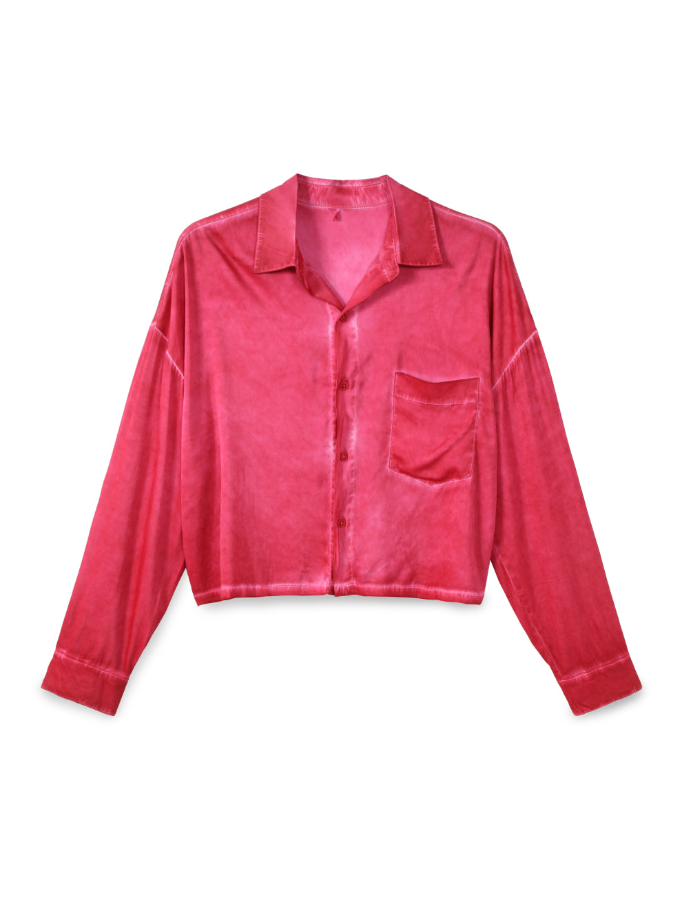 Vintage Wash Crop Shirt