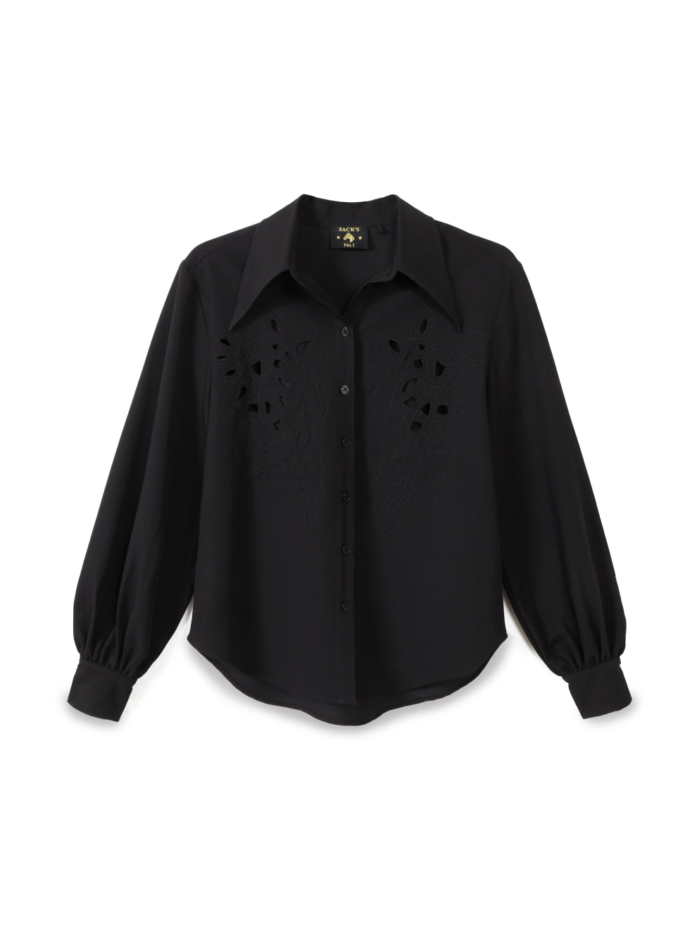 Embroidered Button-Down Shirt