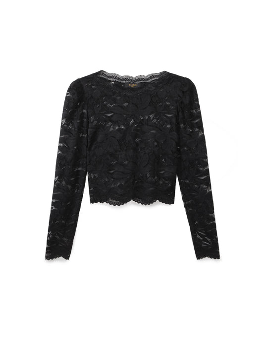 Lace crop top