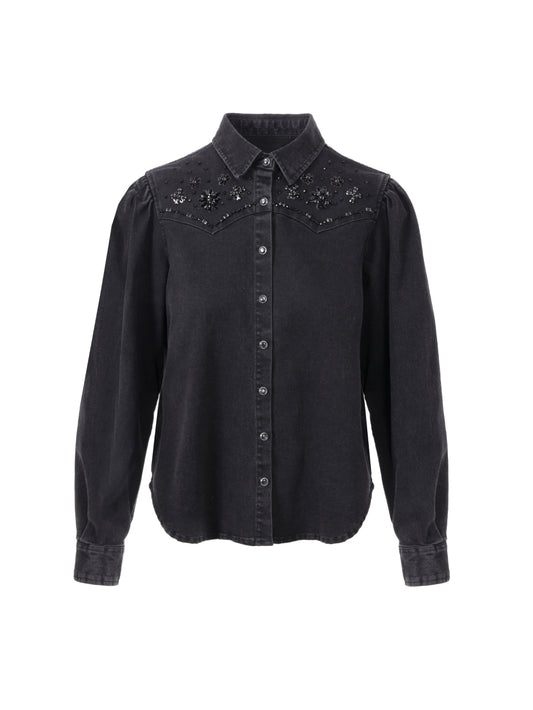 Sofia Beaded Shirt