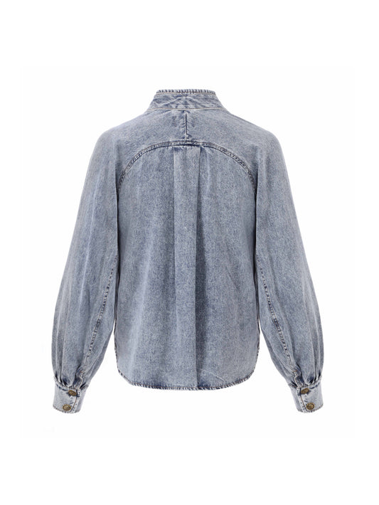 Isla Tie-Neck Shirt