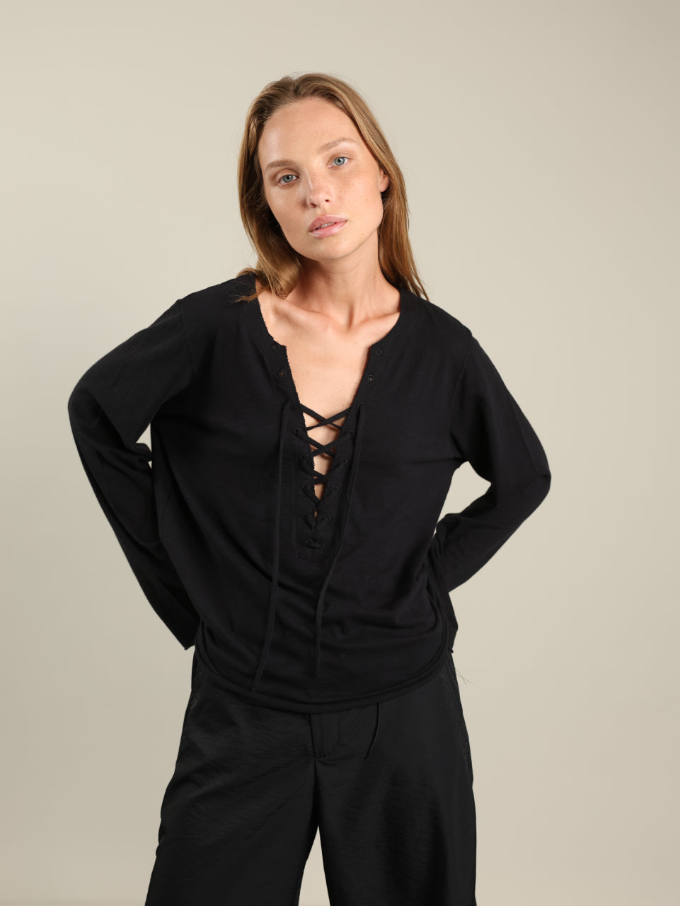 Pullover Lace Shirt