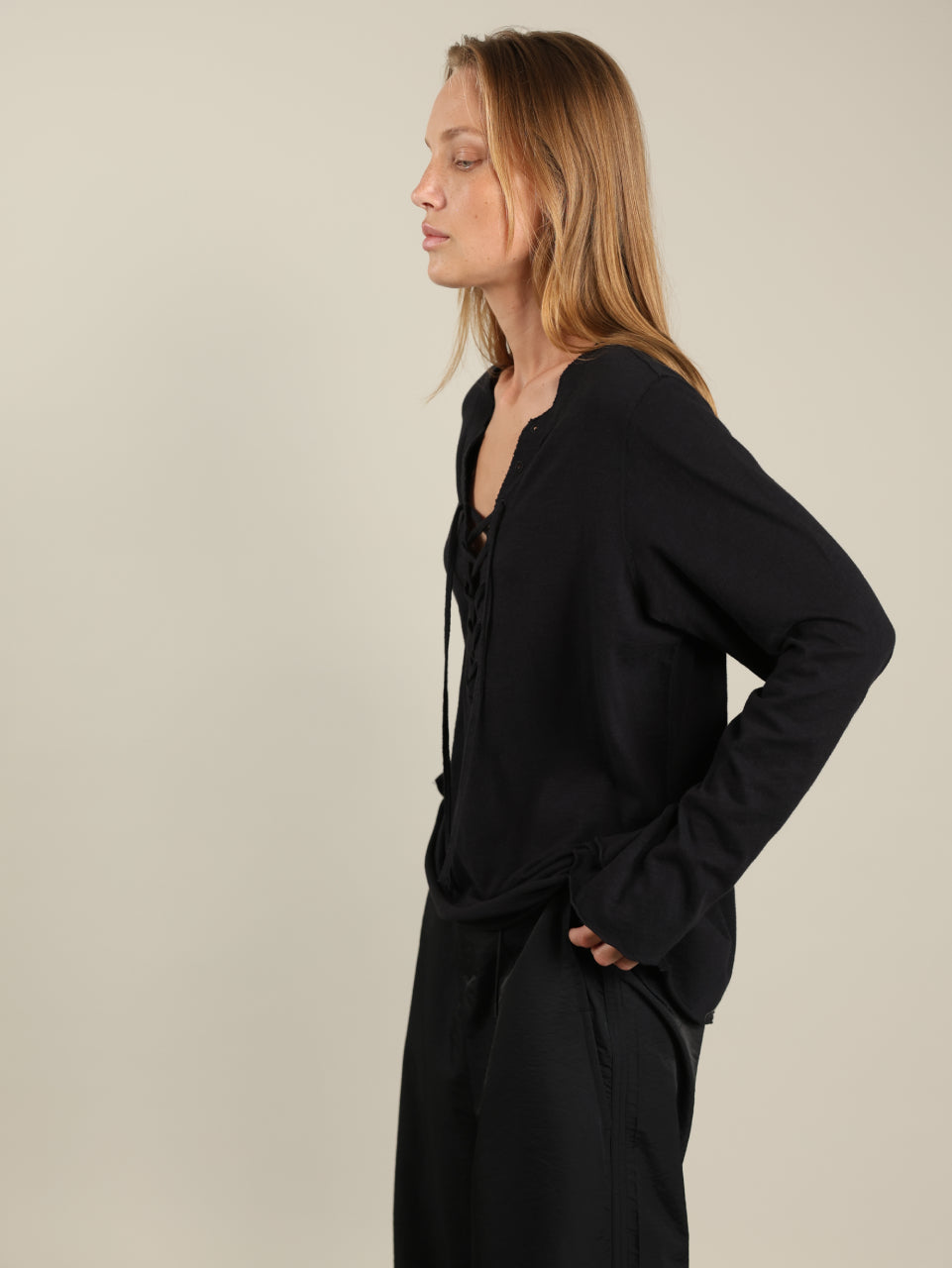 Pullover Lace Shirt
