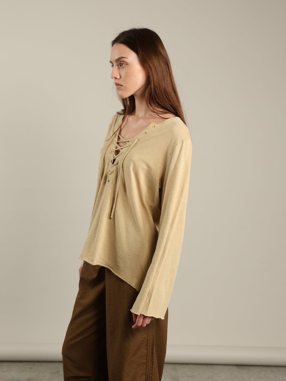 Pullover Lace Shirt