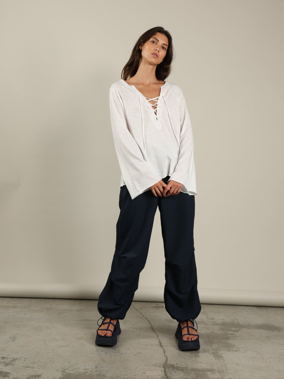 Pullover Lace Shirt