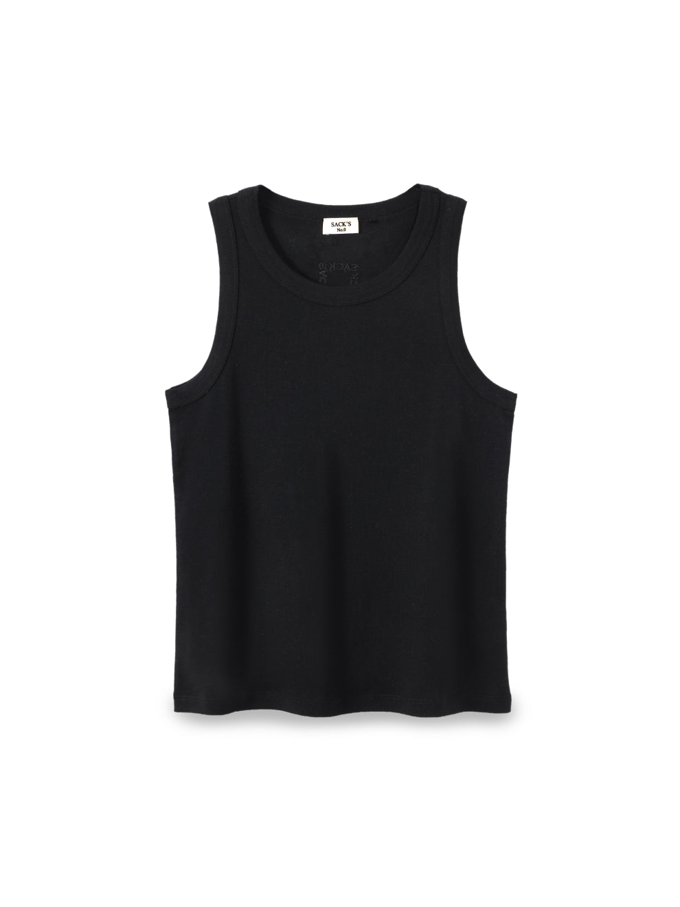 Rib cotton tank top