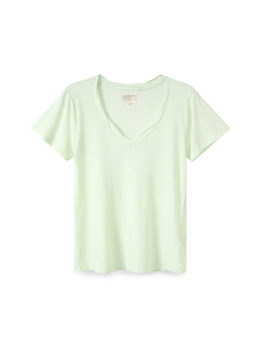 V-shirt cotton linen