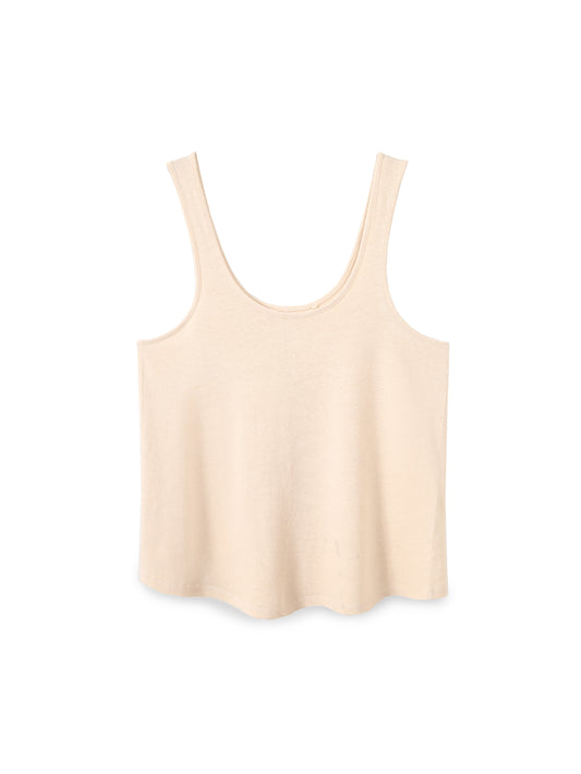 Cotton linen tank top