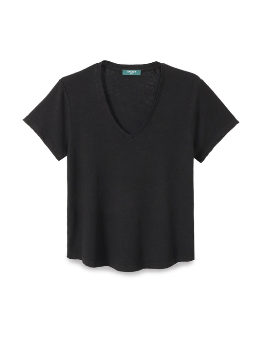Cotton Linen V-Neck Shirt