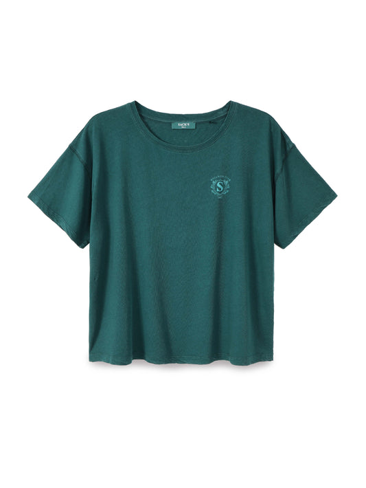 Cotton Linen Cropped Shirt