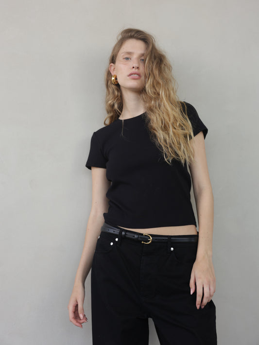 Rib Crew T-shirt
