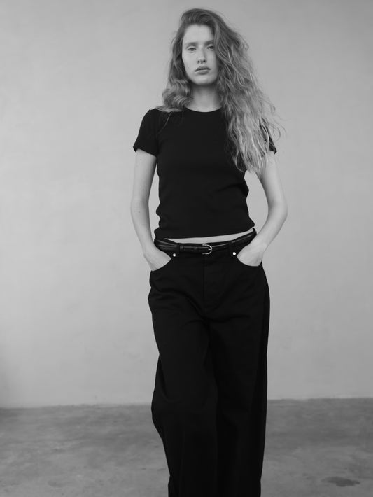 Rib Crew T-shirt