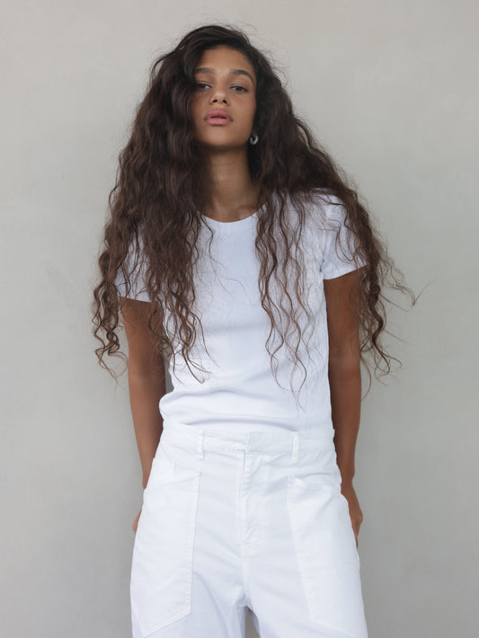 Rib Crew T-shirt